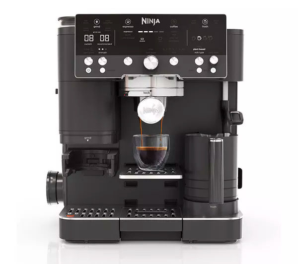Ninja Luxe Café Premier Espresso Machine - Black ES601UKBK
