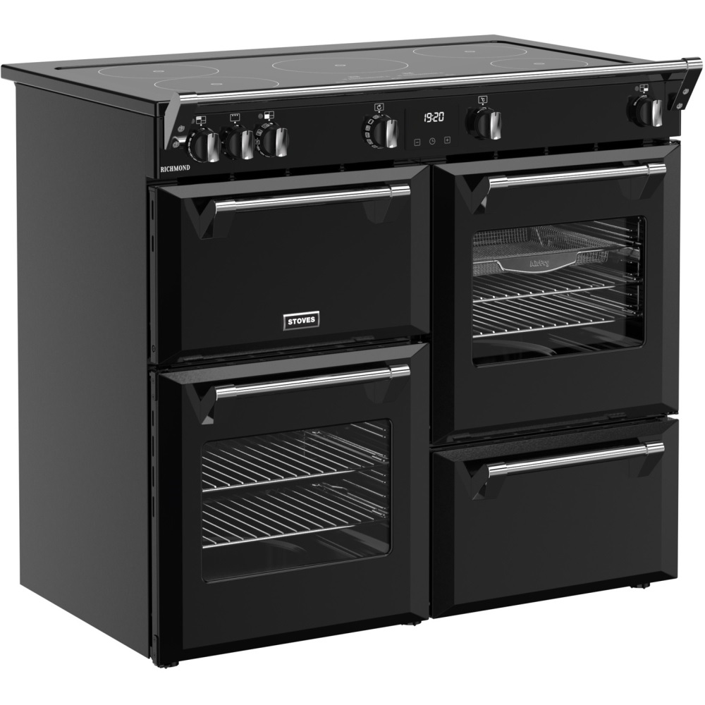 Stoves RICH-100Ei TCH 100cm Induction Range Cooker, Black - Image 2