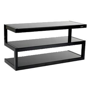 Peerless F-NOR-ESSE/BKB 1100 mm Wide Tempered Glass TV Stand