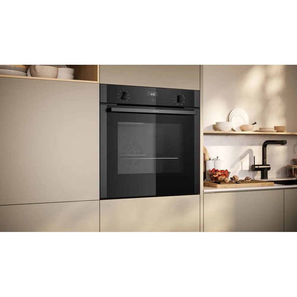 Neff B1ACE4AG3B N50 Built-In Electric Single Oven, Graphite Grey - Image 3 Neff B1ACE4AG3B N50 Built-In Electric Single Oven, Graphite Grey - Image 3