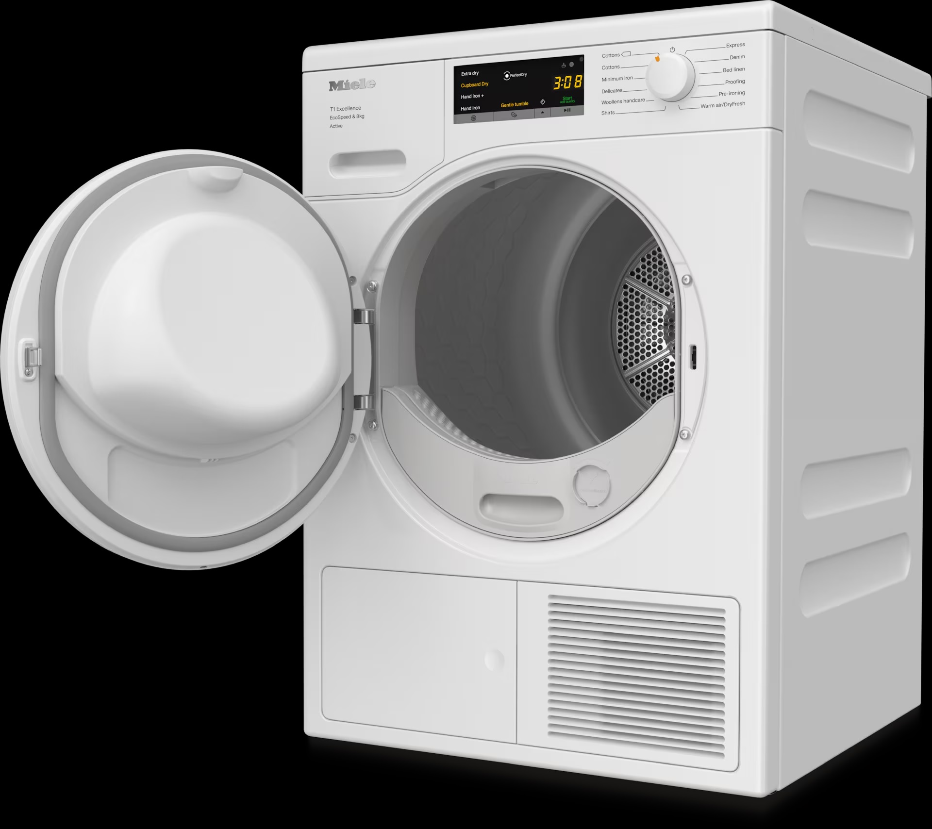 Miele TEA525WP 8kg Heat Pump Dryer - Image 2