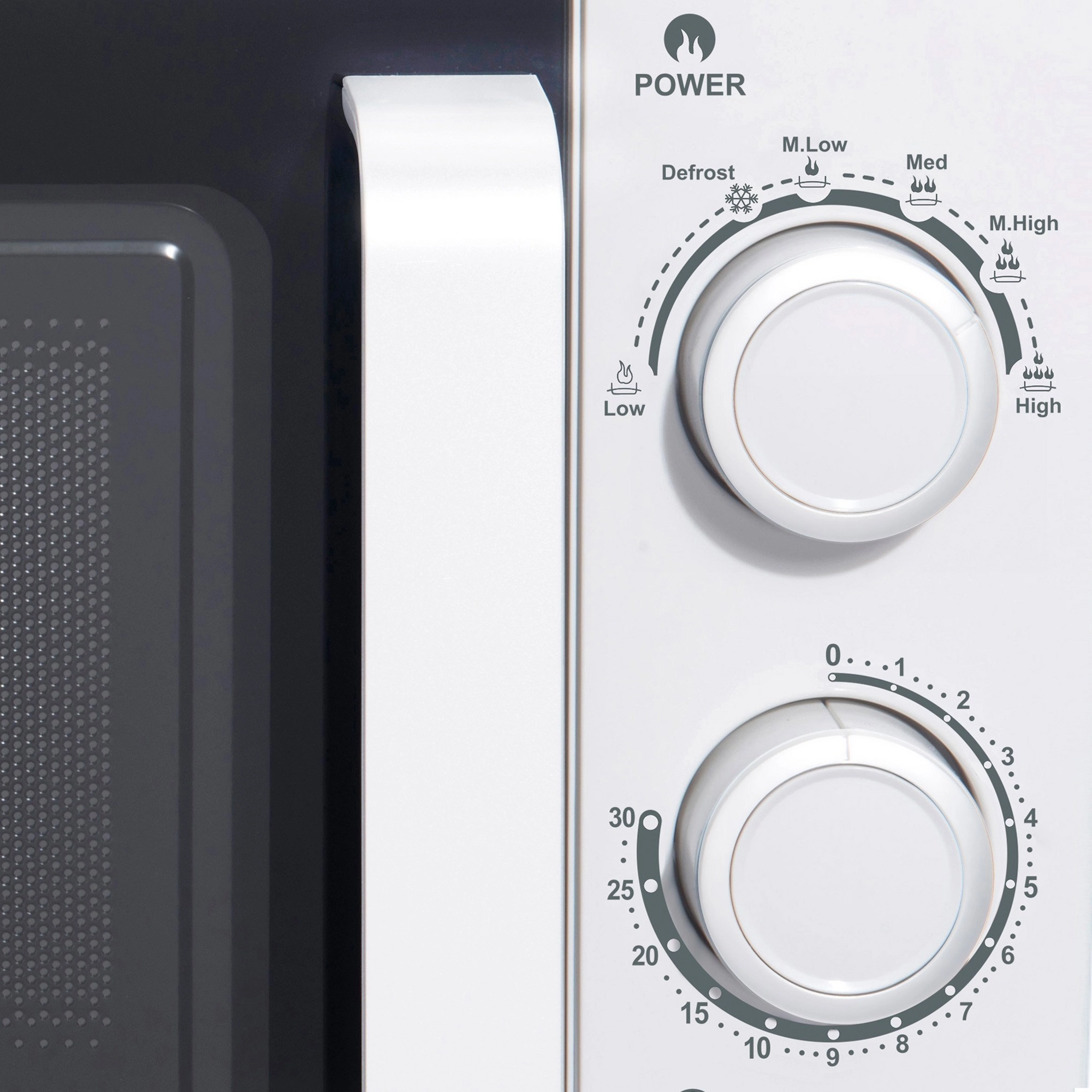 Haden 195678 20 Litre Single Microwave - White - Image 3