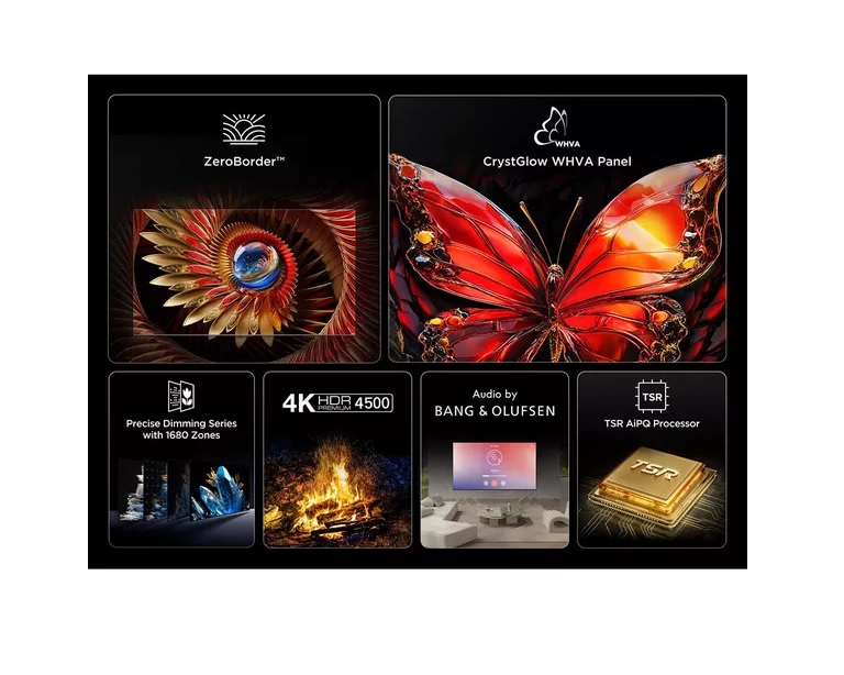 TCL 65C8K-UK 65" 4K Ultra HD QD-Mini LED TV - Image 3 TCL 65C8K-UK 65" 4K Ultra HD QD-Mini LED TV - Image 3