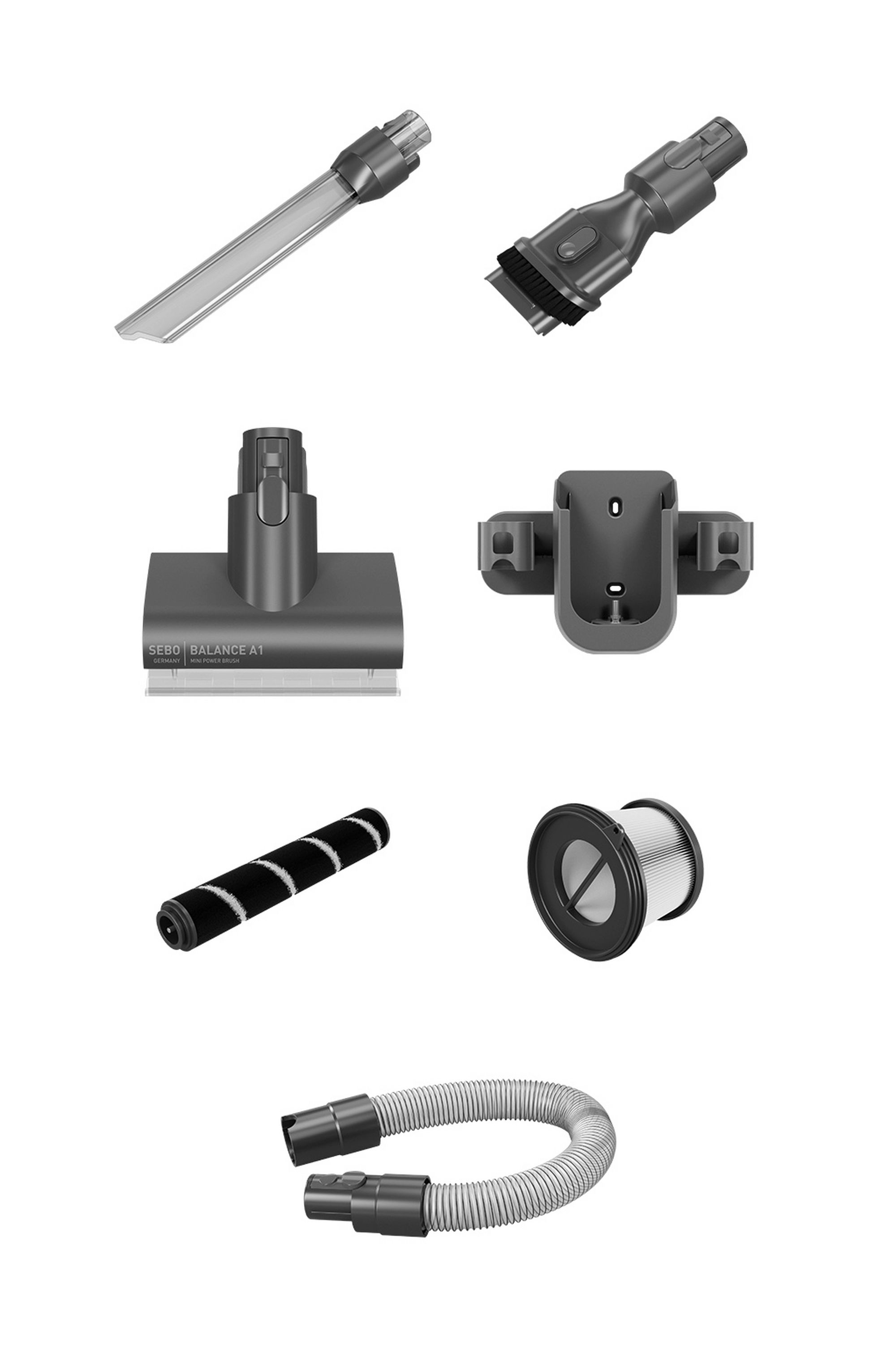 Sebo 95001GB Balance A1 Cordless Stick Vacuum - 48 Minutes Run Time - Basalt Grey/Blue - Image 2 Sebo 95001GB Balance A1 Cordless Stick Vacuum - 48 Minutes Run Time - Basalt Grey/Blue - Image 2