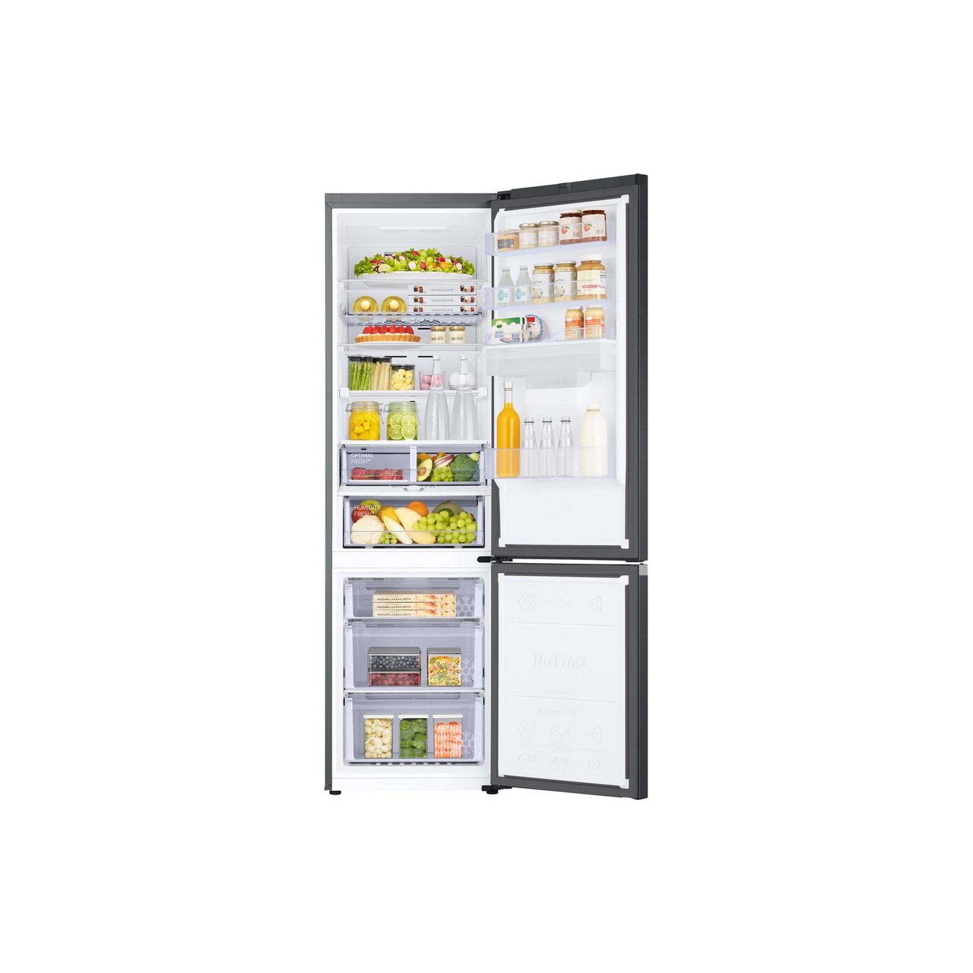 Samsung RB38C636DB1EU 70/30 Frost Free Fridge Freezer - Black - Image 2 Samsung RB38C636DB1EU 70/30 Frost Free Fridge Freezer - Black - Image 2
