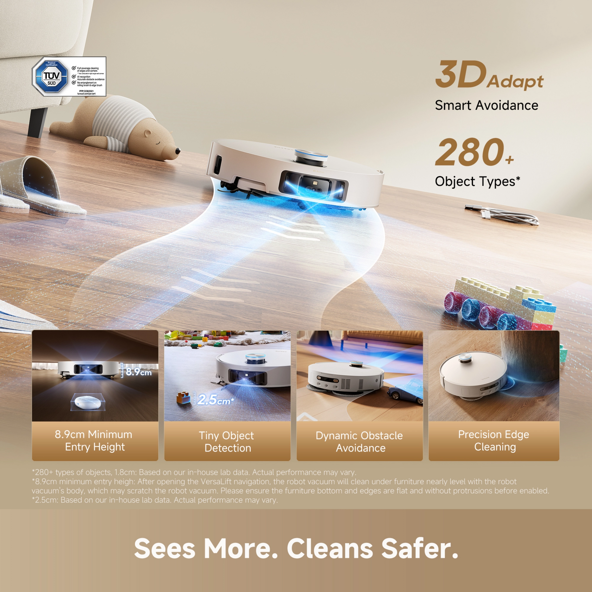 Dreame RLL37CE0_WH L60 Ultra smart vacuum & mop - White - Image 3