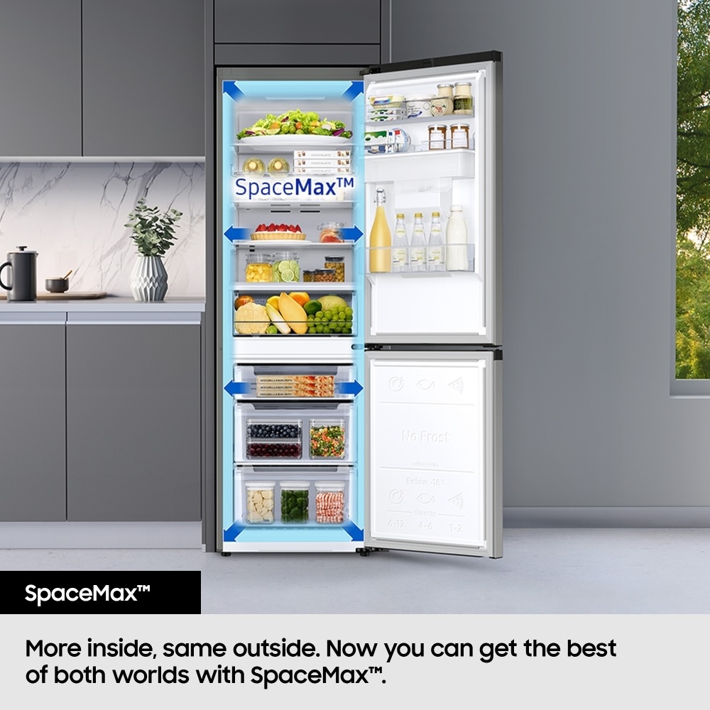 Samsung BRB70F26DES0EU Series 6 SpaceMax™ Integrated Fridge Freezer, Sliding Hinge, 70/30 - Image 3 Samsung BRB70F26DES0EU Series 6 SpaceMax™ Integrated Fridge Freezer, Sliding Hinge, 70/30 - Image 3