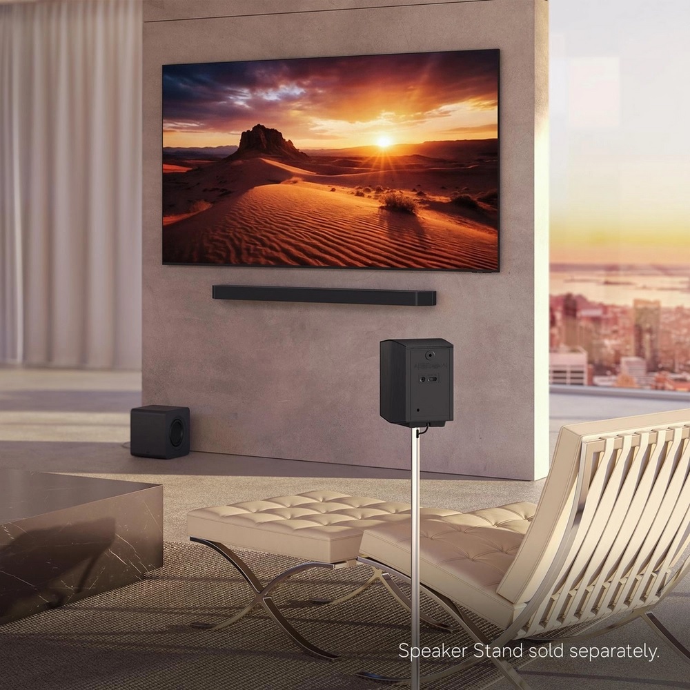 Samsung HW-Q990H/XU 11.1.4ch Q-Series Soundbar with Subwoofer & Rear Speaker - Titan Black - Image 6
