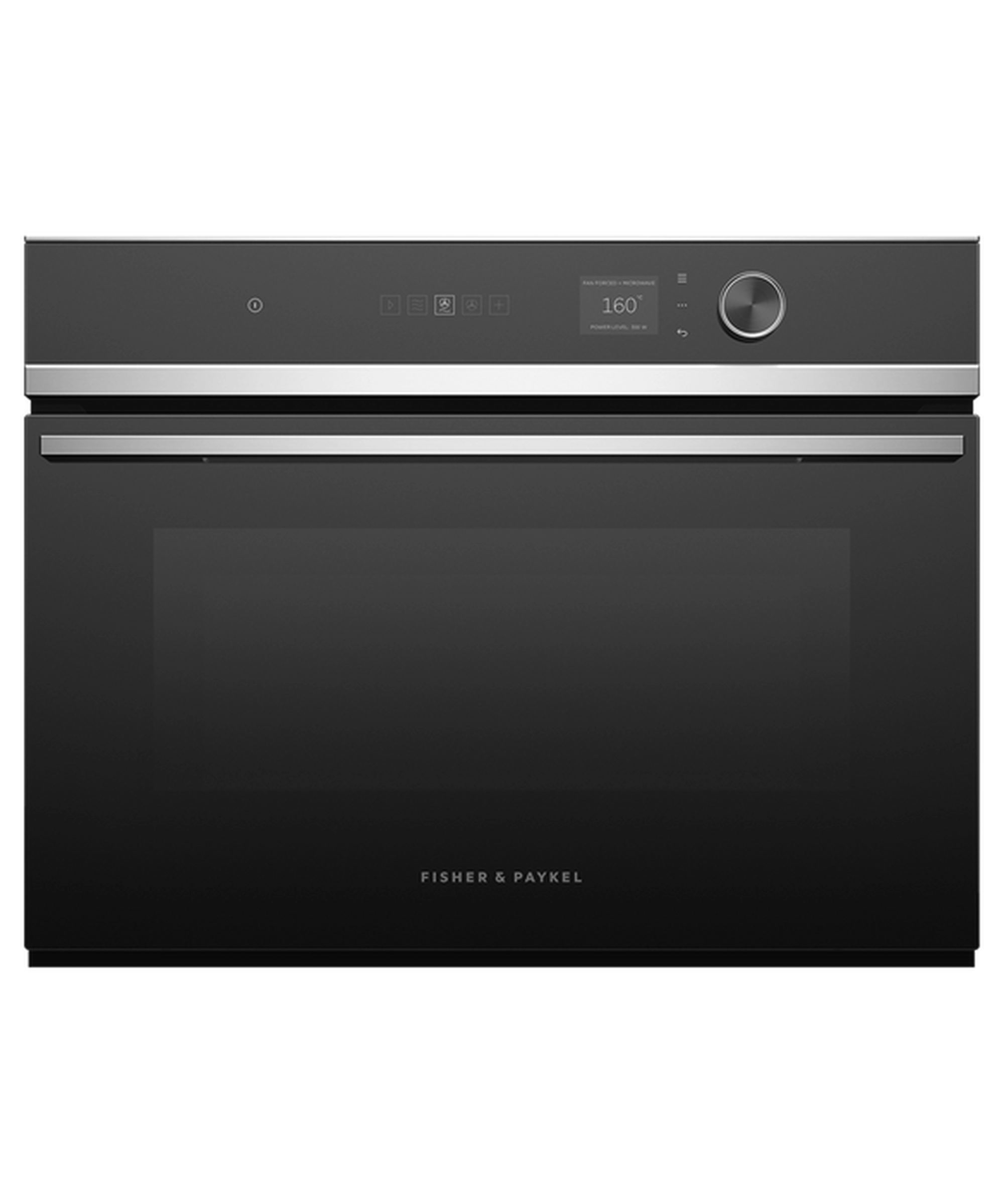 Fisher & Paykel OM60NDLX1 Built In Combination Microwave Oven - Stainless Steel Fisher & Paykel OM60NDLX1 Built In Combination Microwave Oven - Stainless Steel
