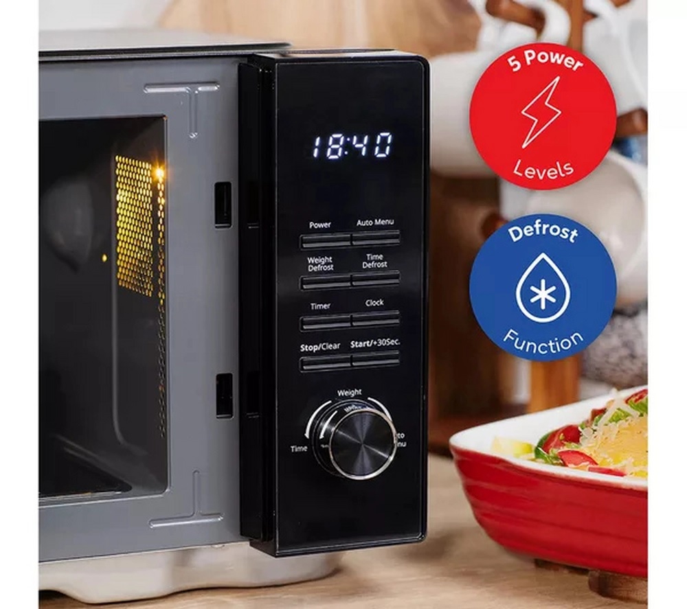 Russell Hobbs RHFM2365B 23Litre Flatbed Digital Microwave – Black - Image 7