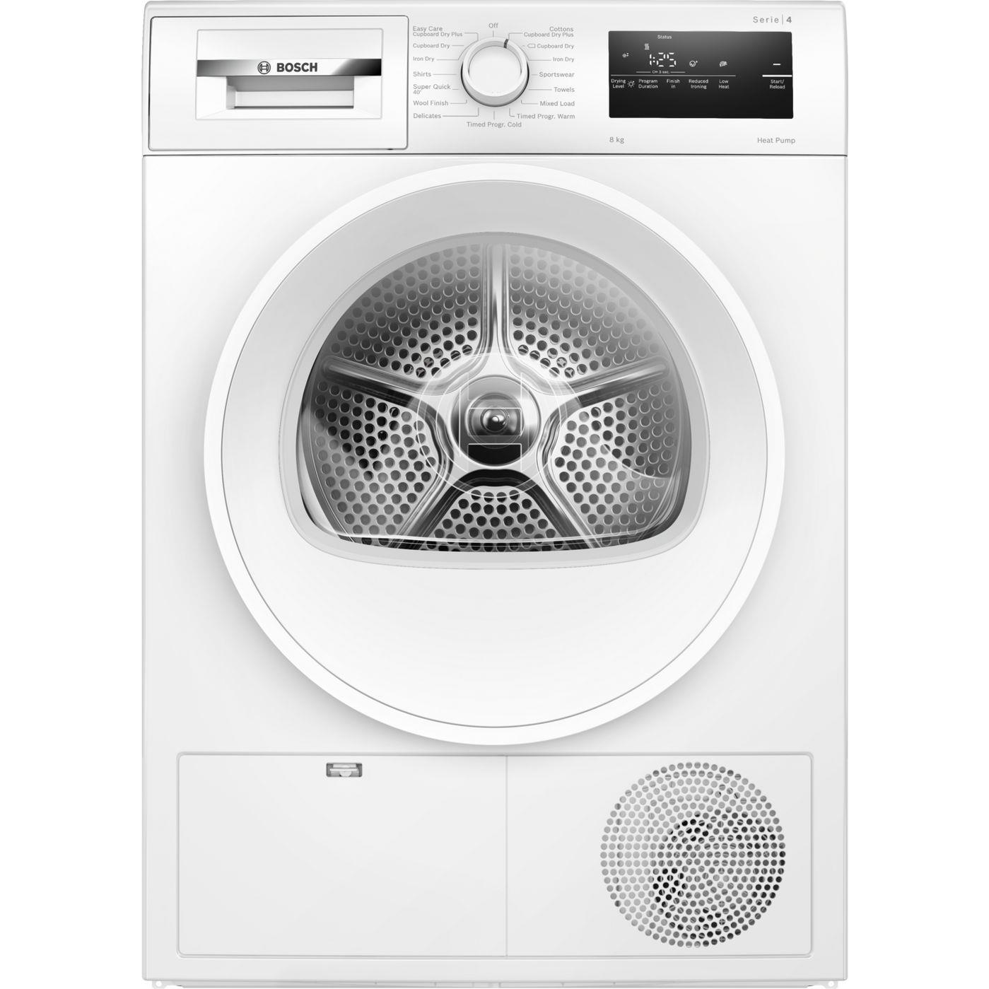 Bosch WTH85225GB 8kg Heat Pump Dryer
