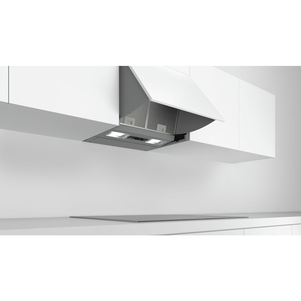 Bosch DEM66AC00B Series 2 Integrated Cooker Hood, Silver, B Rated - Image 3 Bosch DEM66AC00B Series 2 Integrated Cooker Hood, Silver, B Rated - Image 3