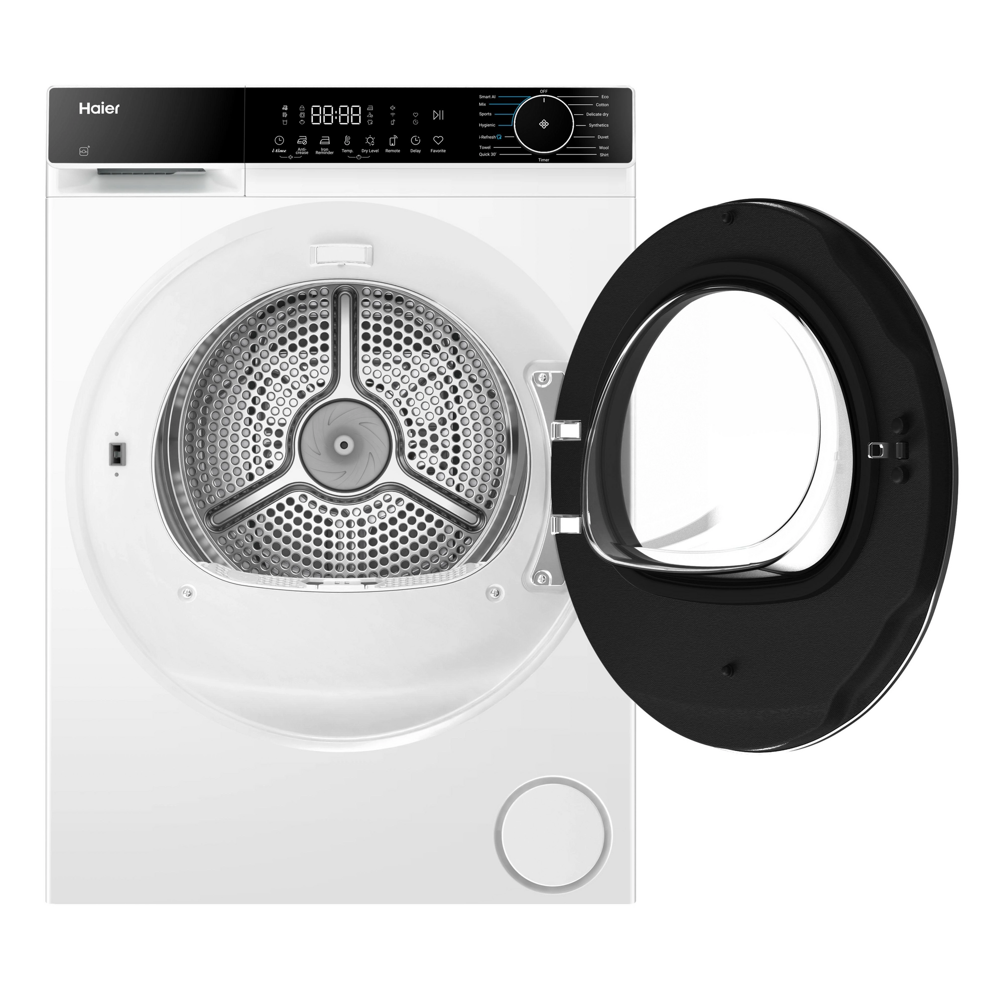 Haier X5 Plus HD90-D357AU1-UK 9kg Heat Pump Tumble Dryer - White - Image 2