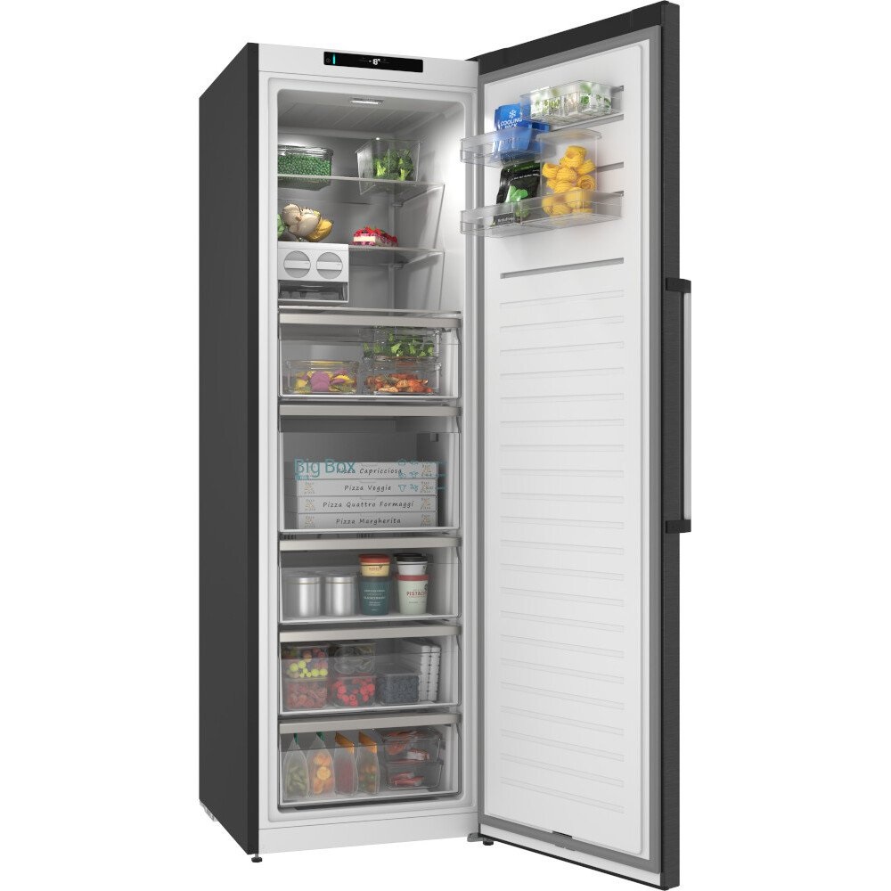 Siemens GS36NAXCG IQ500 Total No Frost Tall Freezer - Black - Image 2 Siemens GS36NAXCG IQ500 Total No Frost Tall Freezer - Black - Image 2
