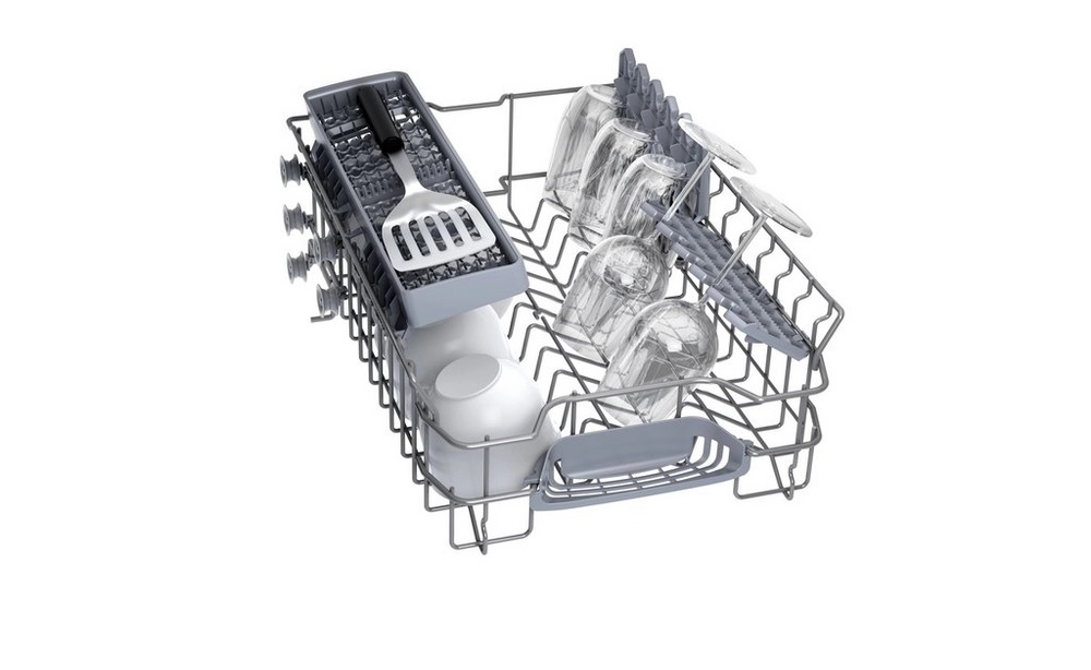 Bosch SPS2IKW01G Slimline Dishwasher with 9 Place Settings in white - Image 3 Bosch SPS2IKW01G Slimline Dishwasher with 9 Place Settings in white - Image 3