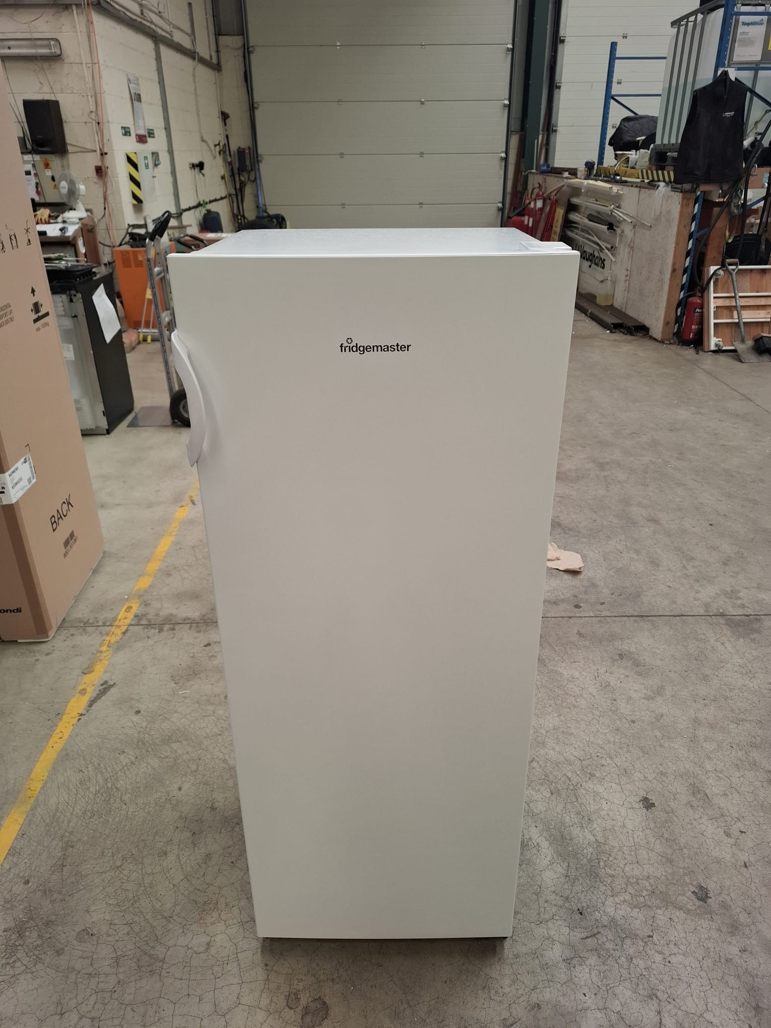 Fridgemaster MTZ55153E-GRADED* Static Tall Freezer - White