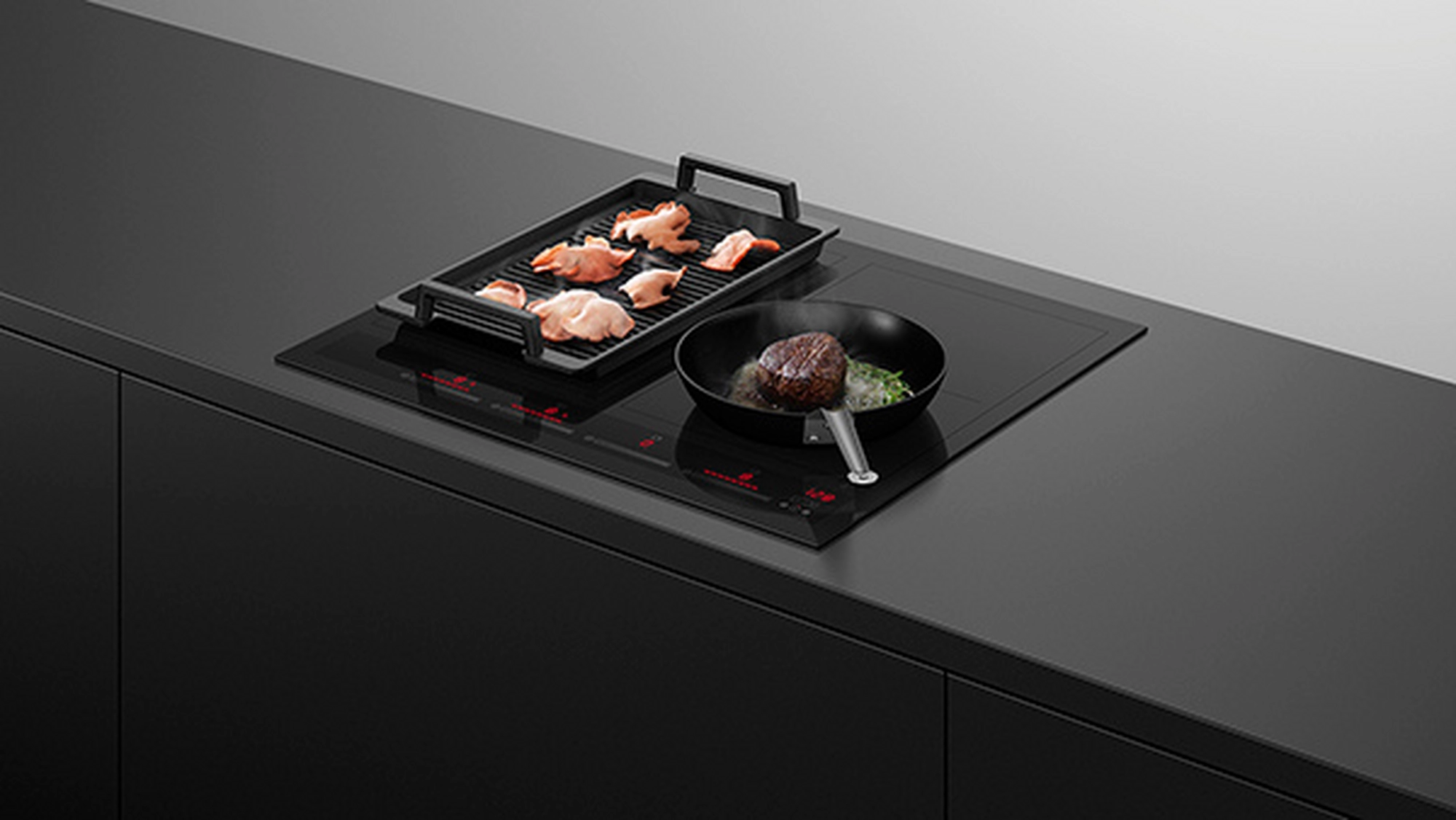 Fisher & Paykel CI604ZZDTB5 4 Zone Induction Hob - Black - Image 2 Fisher & Paykel CI604ZZDTB5 4 Zone Induction Hob - Black - Image 2