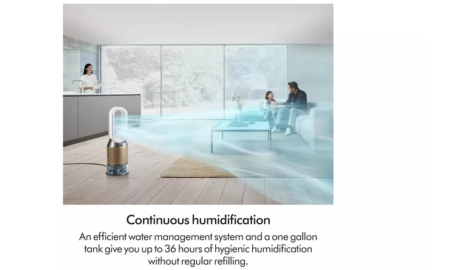 Dyson PH05 De-Nox Humidify & Cool Purifier - White/Gold - Image 3 Dyson PH05 De-Nox Humidify & Cool Purifier - White/Gold - Image 3