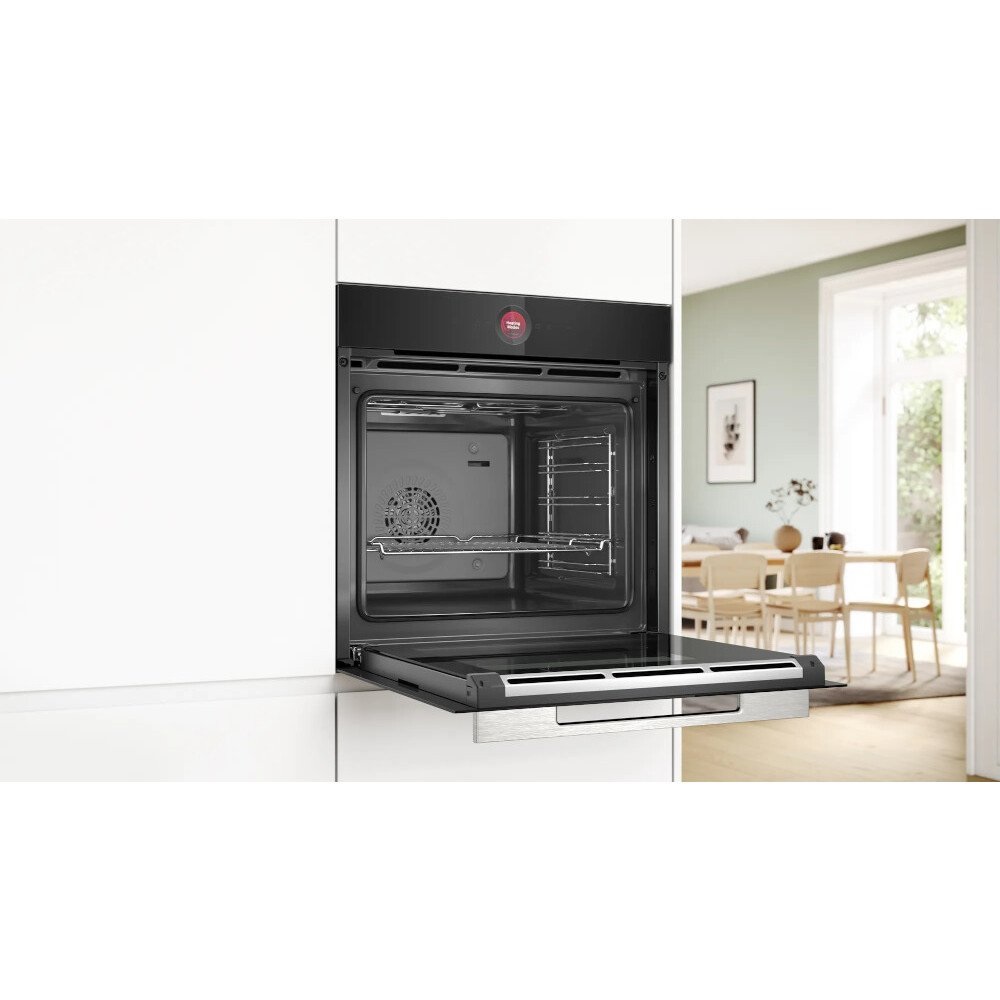 Bosch HBG7341B1B Built-In Electric Single Oven - Black - Image 4 Bosch HBG7341B1B Built-In Electric Single Oven - Black - Image 4