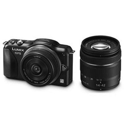 Panasonic DMCGF5WEBK 12.1 Megapixel Digital Camera twin lens kit Panasonic DMCGF5WEBK 12.1 Megapixel Digital Camera twin lens kit