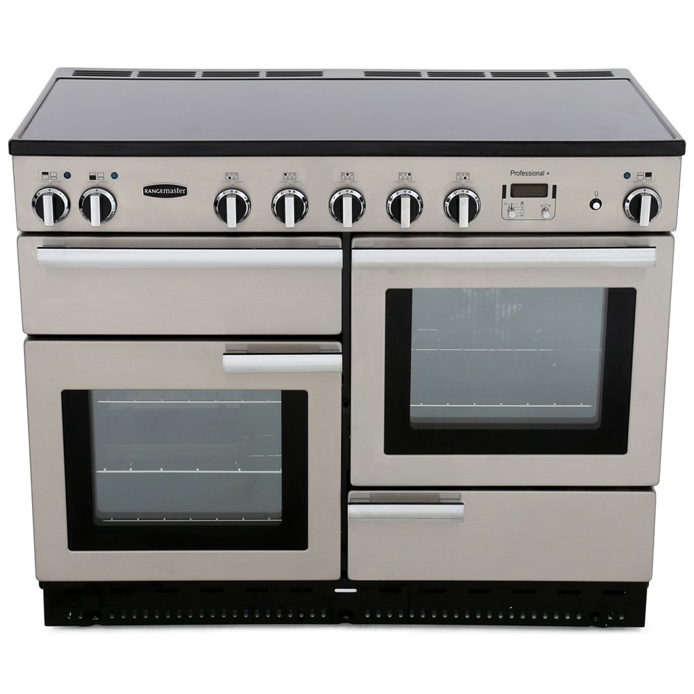 Rangemaster PROP110EISS-C 110cm Induction Range Cooker Professional Plus Stainless Steel/Chrome Rangemaster PROP110EISS-C 110cm Induction Range Cooker Professional Plus Stainless Steel/Chrome