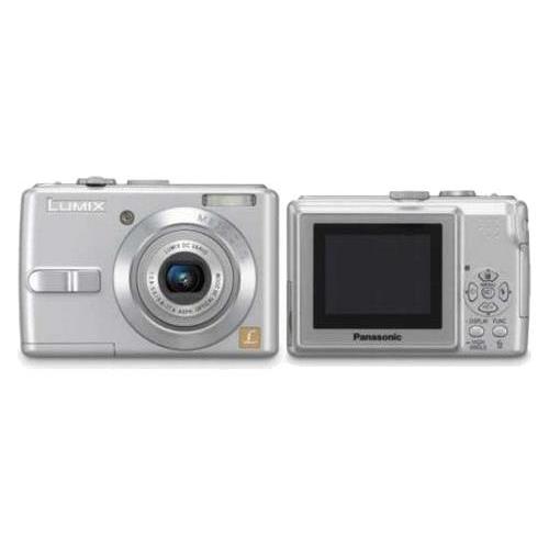 Panasonic DMCLS75S 7.2 Megapixel Compact Camera with 2.5 LCD Screen and 3 x Optical Zoom in Silver