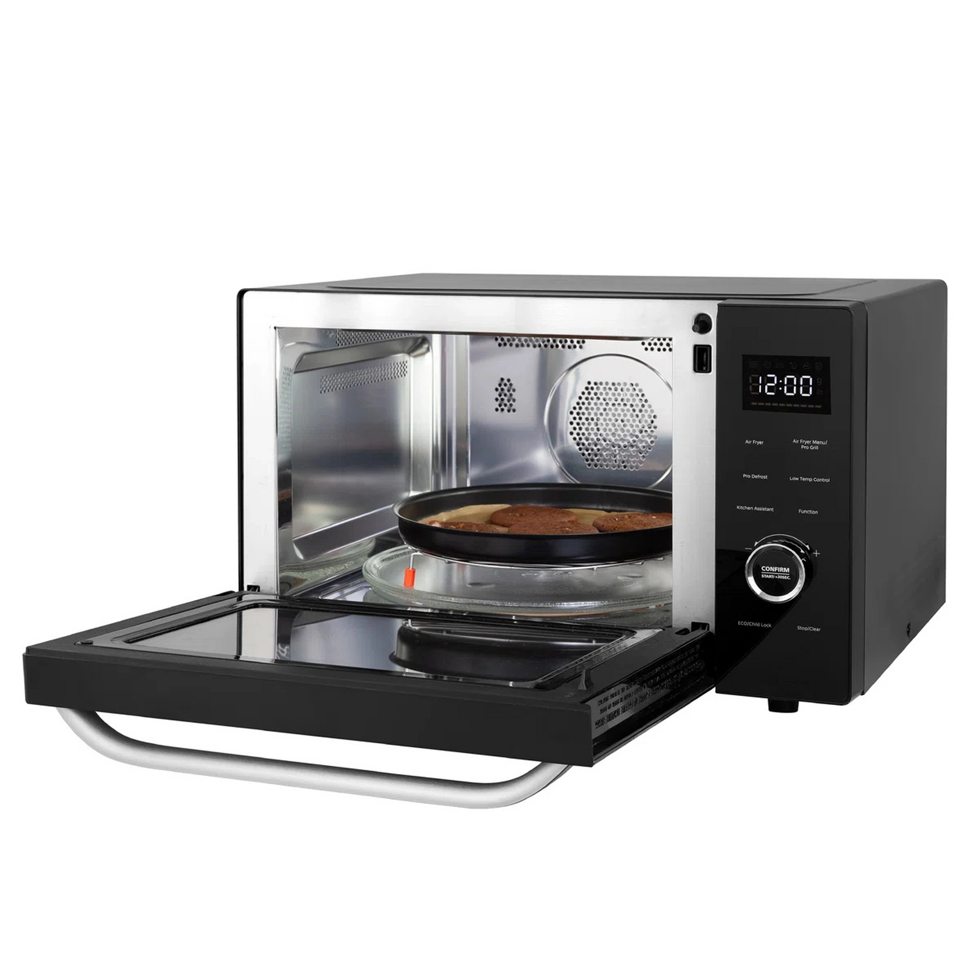 Russell Hobbs RHMT3001B 30 Litre Touch Control Digital Combination Microwave - Black - Image 2 Russell Hobbs RHMT3001B 30 Litre Touch Control Digital Combination Microwave - Black - Image 2
