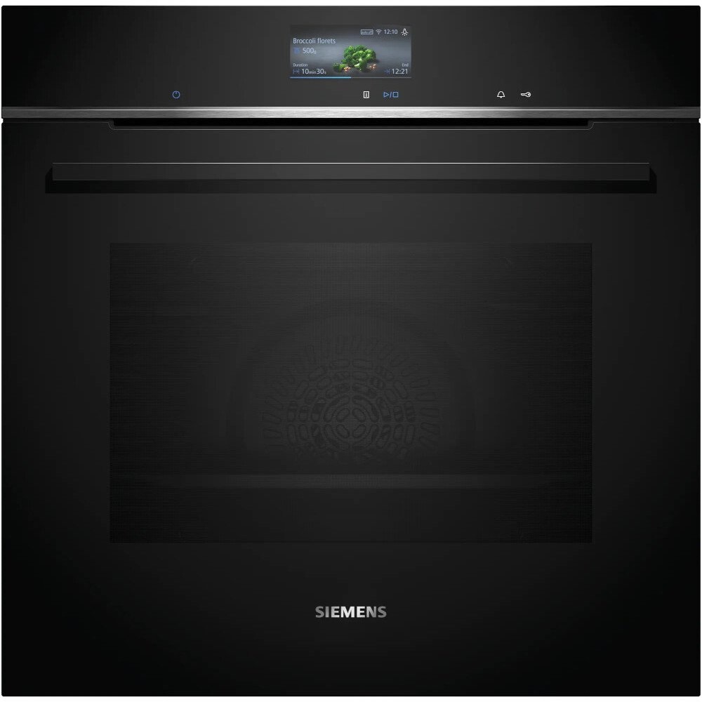 Siemens HB776G1B1B iQ700 Built-In Electric Single Oven – Black Siemens HB776G1B1B iQ700 Built-In Electric Single Oven – Black