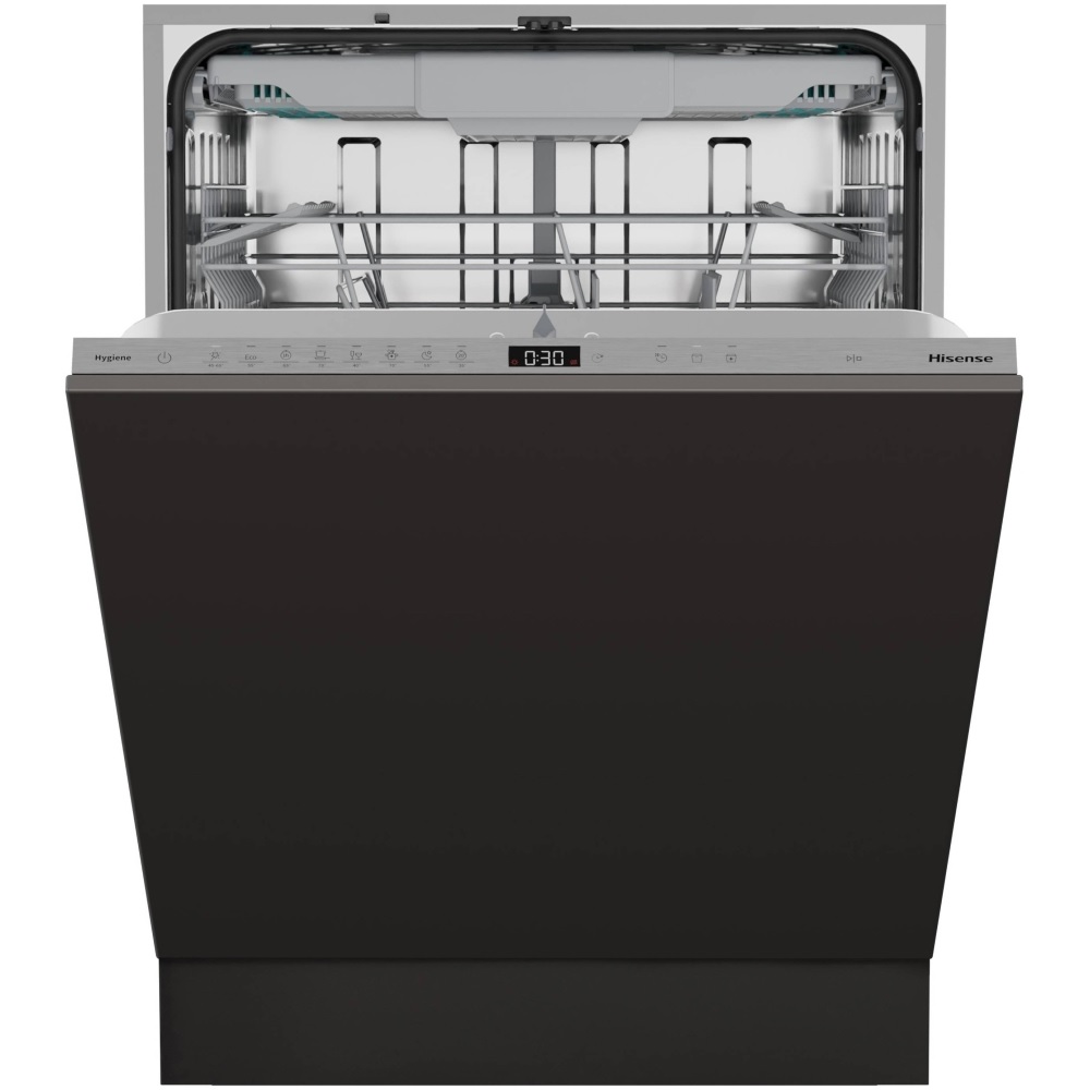 Hisense HV663A60UK Fully Integrated Dishwasher, 16 Place Setting Hisense HV663A60UK Fully Integrated Dishwasher, 16 Place Setting