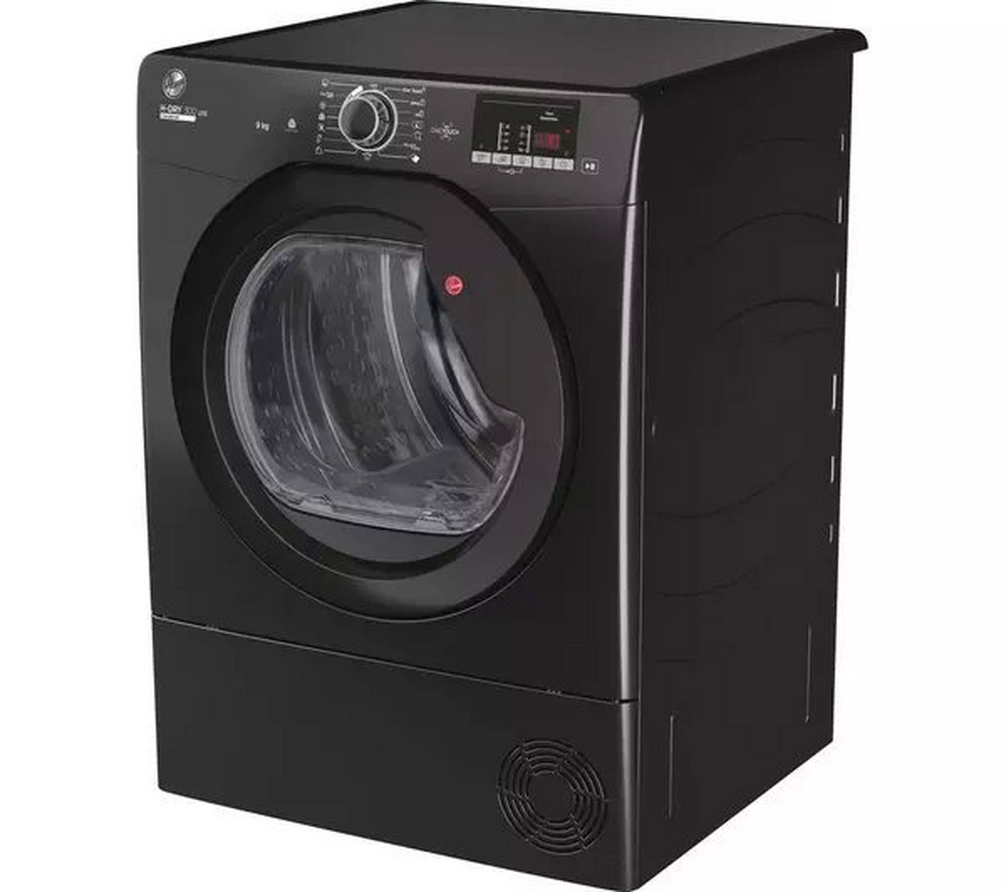 Hoover HLEC9DGB 9kg Tumble Dryer - Black - Image 2 Hoover HLEC9DGB 9kg Tumble Dryer - Black - Image 2