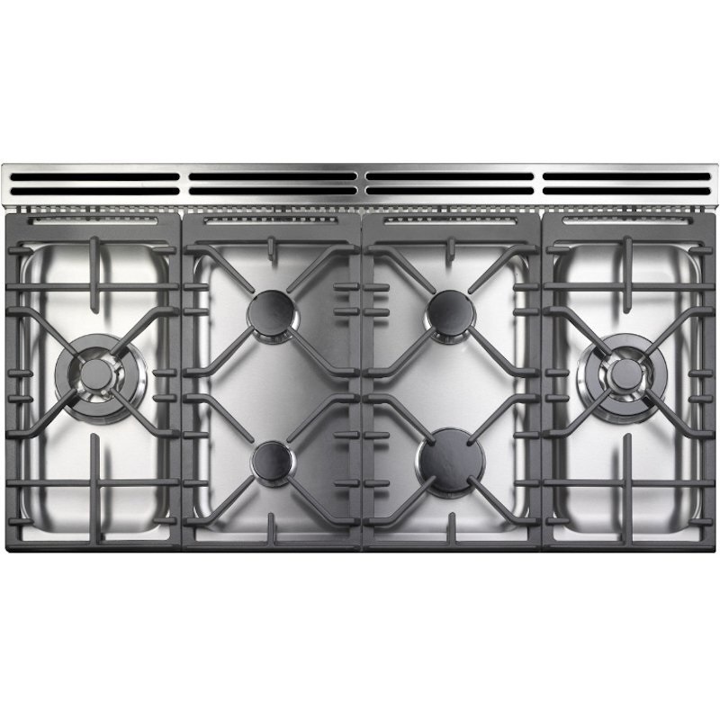 Rangemaster ELS110DFFMG 110cm Dual Fuel Range Cooker Elise Mineral Green / Brushed Nickel - Image 3
