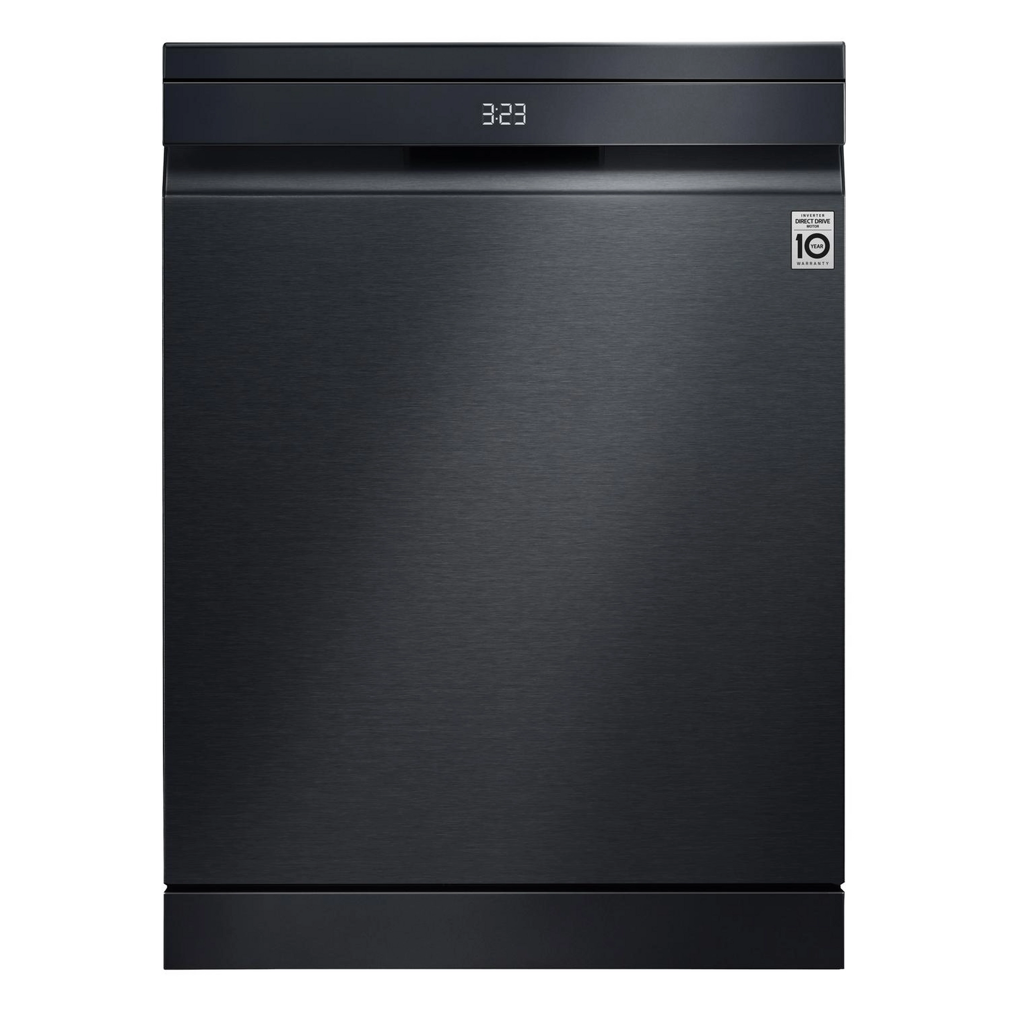 LG Series 7 TrueSteam QuadWash DF587HMS 14 PS WiFi Connected Freestanding Full Size Dishwasher - Matte Black - Image 1 LG Series 7 TrueSteam QuadWash DF587HMS 14 PS WiFi Connected Freestanding Full Size Dishwasher - Matte Black - Image 1