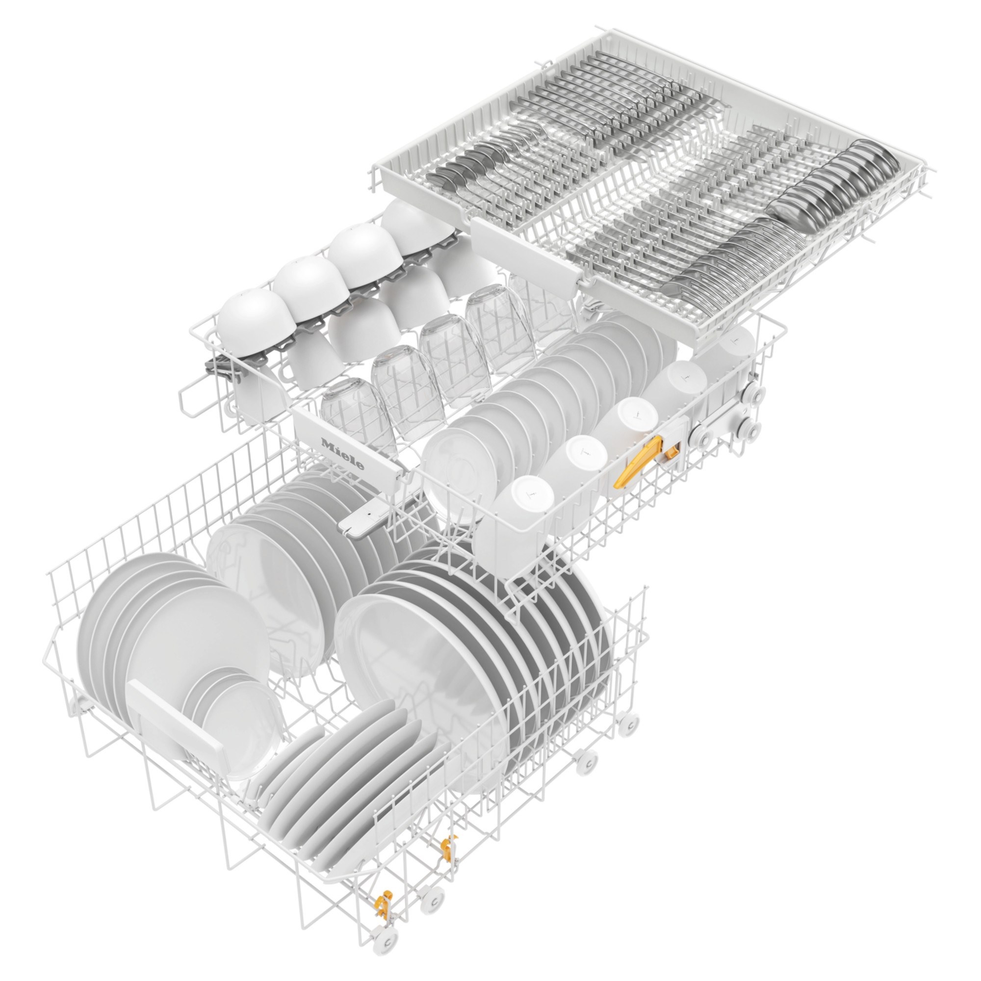 Miele G5110SC Active Freestanding Dishwashers in white - Image 3