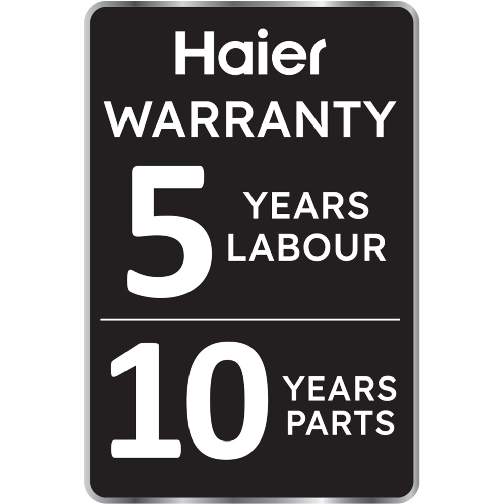 Haier HWB100B14858GUUK Integrated Washing Machine, 10kg, 1400 Spin - Grey - Image 5 Haier HWB100B14858GUUK Integrated Washing Machine, 10kg, 1400 Spin - Grey - Image 5