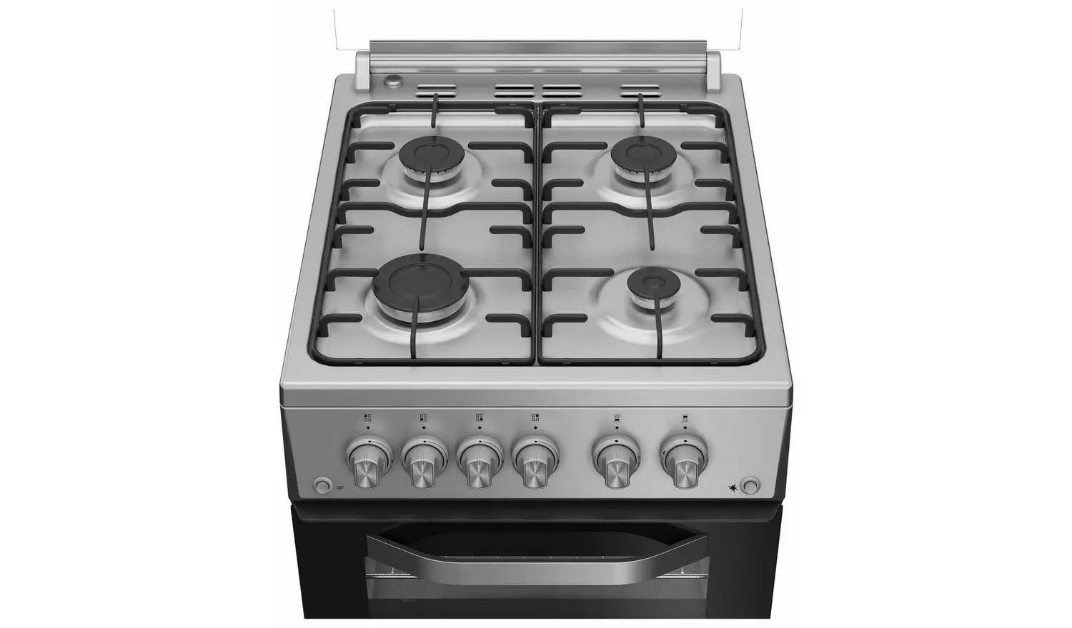 Hotpoint HDG5GCX 50cm Double Oven Gas Cooker - S/Steel - Image 3