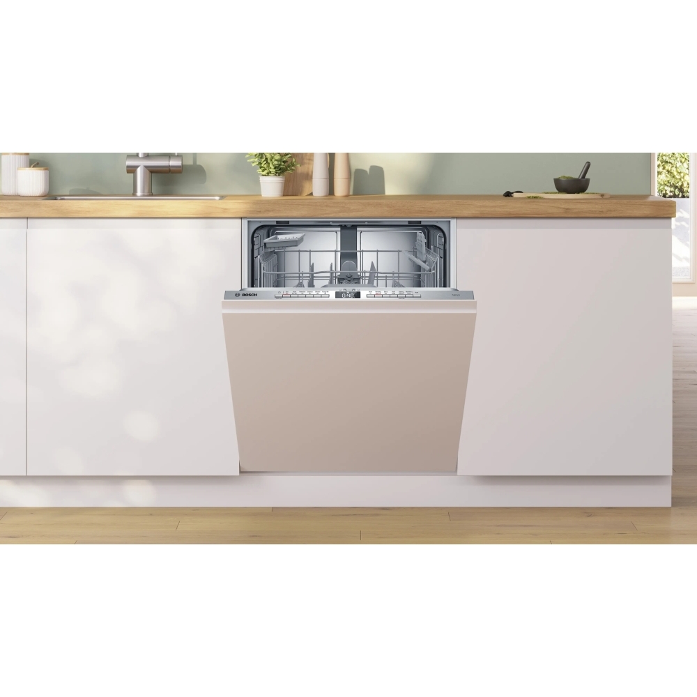 Bosch SMH4HTX11G Series 4 Fully Integrated Dishwasher, 13 Place Settings, C Rated - Image 2 Bosch SMH4HTX11G Series 4 Fully Integrated Dishwasher, 13 Place Settings, C Rated - Image 2