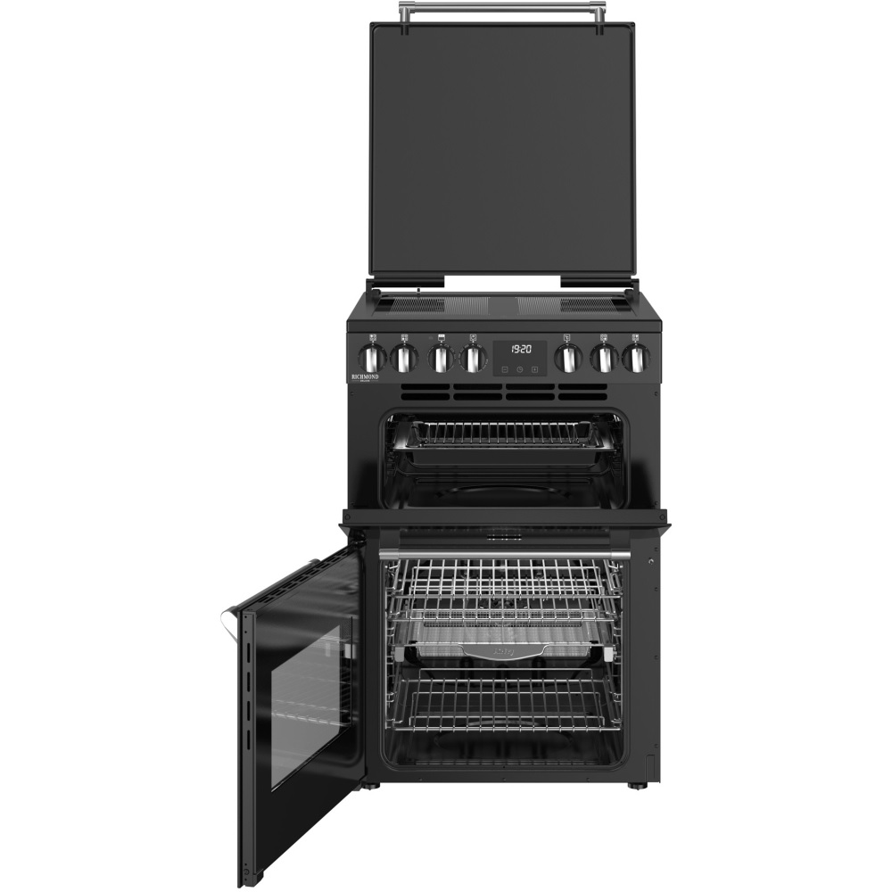STOVES-444411847 Richmond DX 60Ei RTY Induction Electric Cooker with Double Oven, Black - Image 2 STOVES-444411847 Richmond DX 60Ei RTY Induction Electric Cooker with Double Oven, Black - Image 2