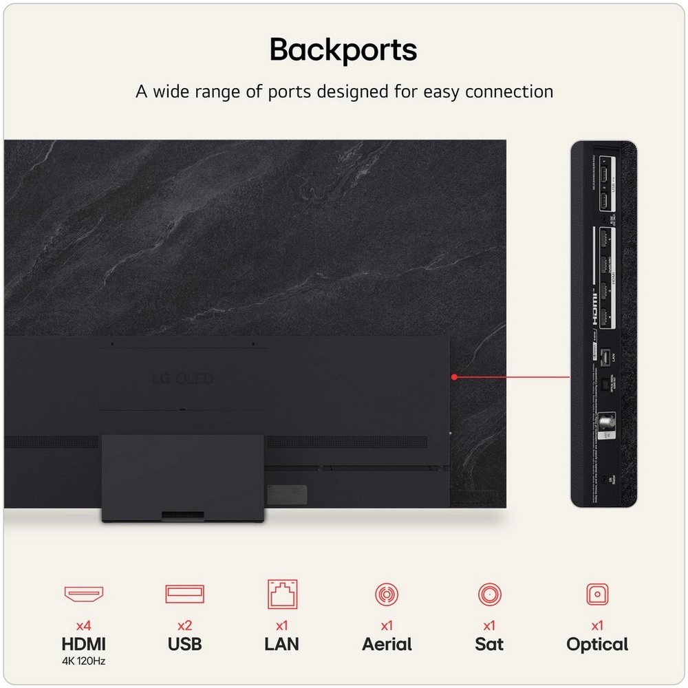 LG OLED83C66LB.AEK 83" 4K OLED Smart TV - Image 4 LG OLED83C66LB.AEK 83" 4K OLED Smart TV - Image 4