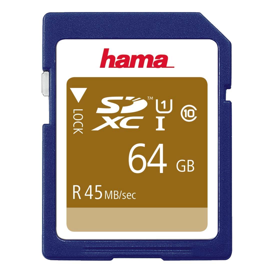 Hama 64GB SDXC Class 10 SD Card