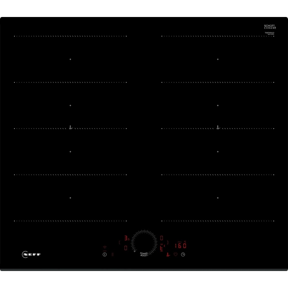 Neff T66FHX4L0 N70 59cm Induction Hob – Black