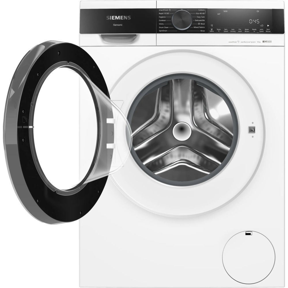 Siemens WG56G2Z4GB iQ500 Washing Machine, 10kg, 1600 Spin – White - Image 2