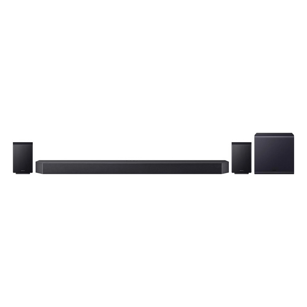 Samsung HW-Q990H/XU 11.1.4ch Q-Series Soundbar with Subwoofer & Rear Speaker - Titan Black - Image 1