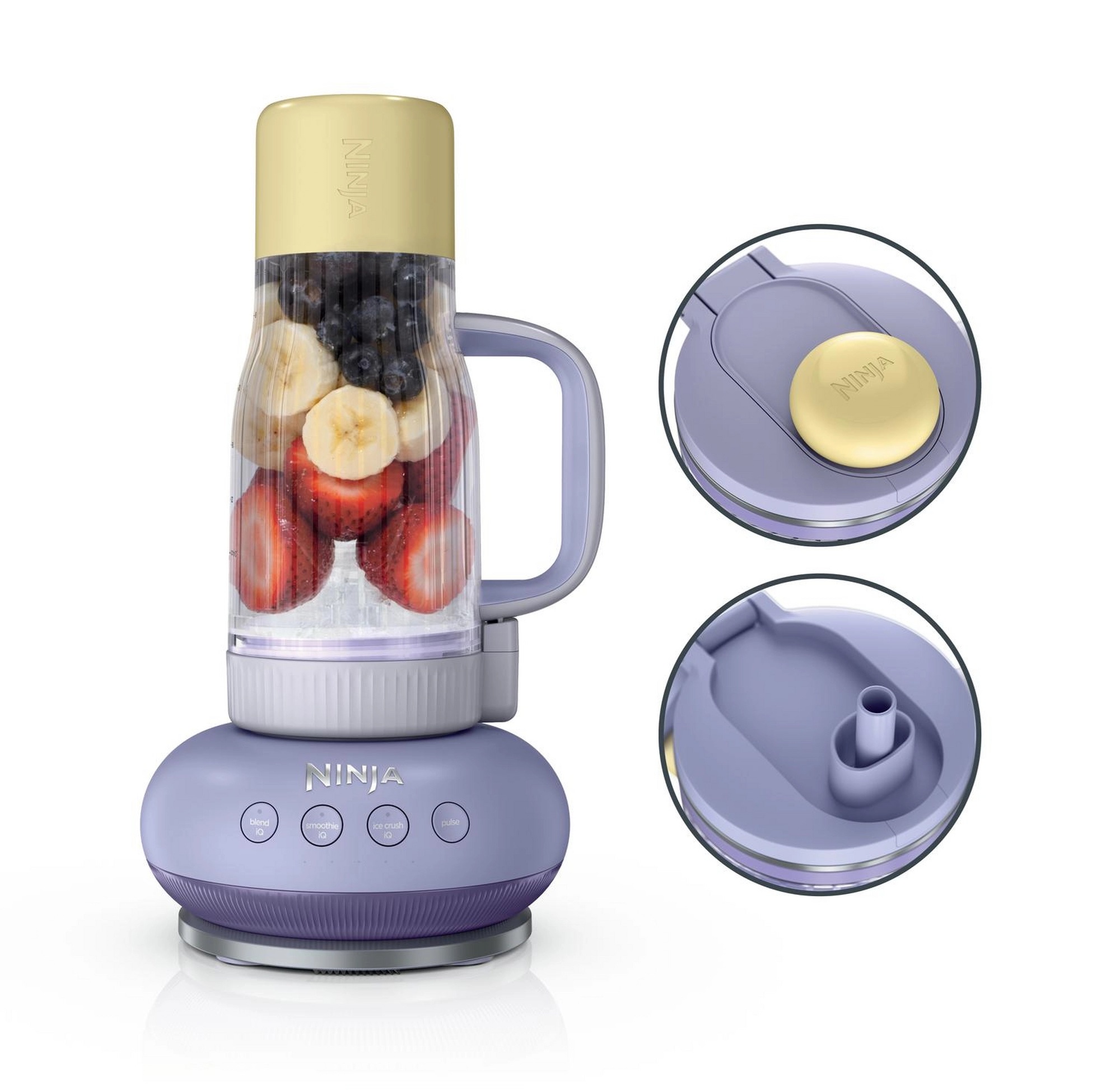 NINJA DB351UKPR Ninja BlendBoss Tumbler Blender - Lavender Lemonade - Image 2