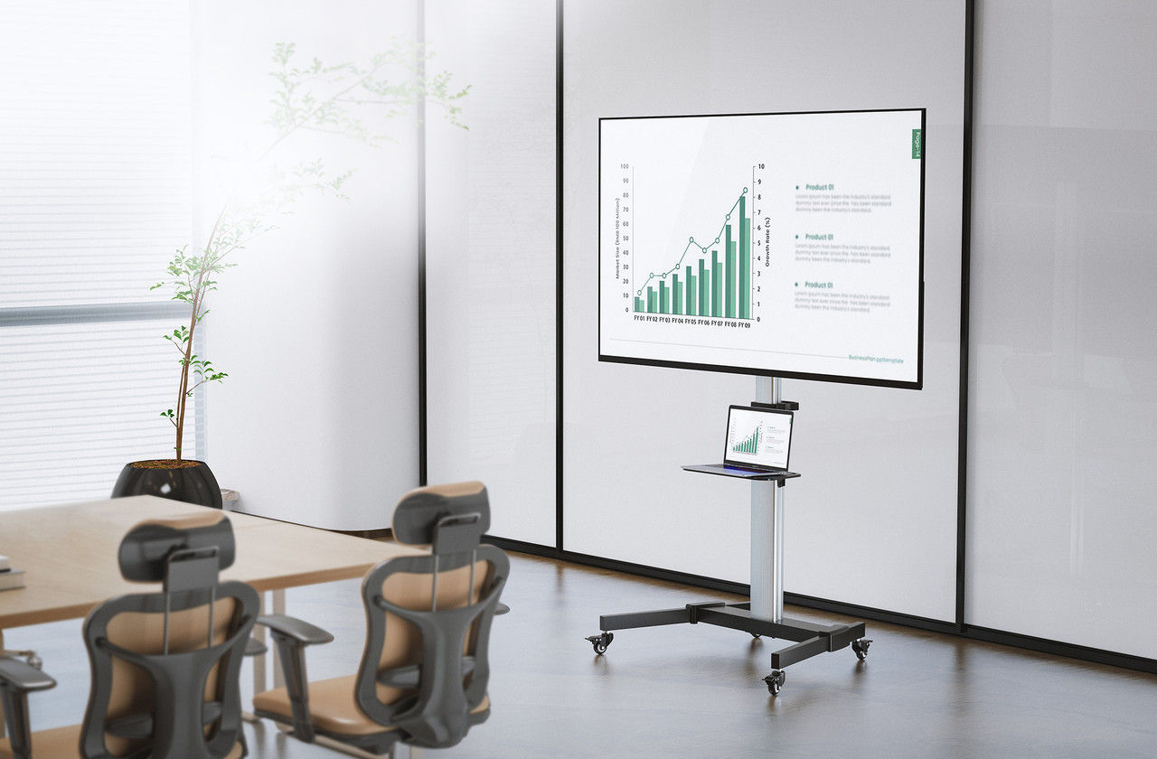 TTAP CART-02 Trolley Cart with TV / Monitor Mount - Image 3 TTAP CART-02 Trolley Cart with TV / Monitor Mount - Image 3