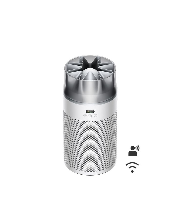 Dyson HushJet™ Purifier Compact HJ10 White/Silver - Image 1