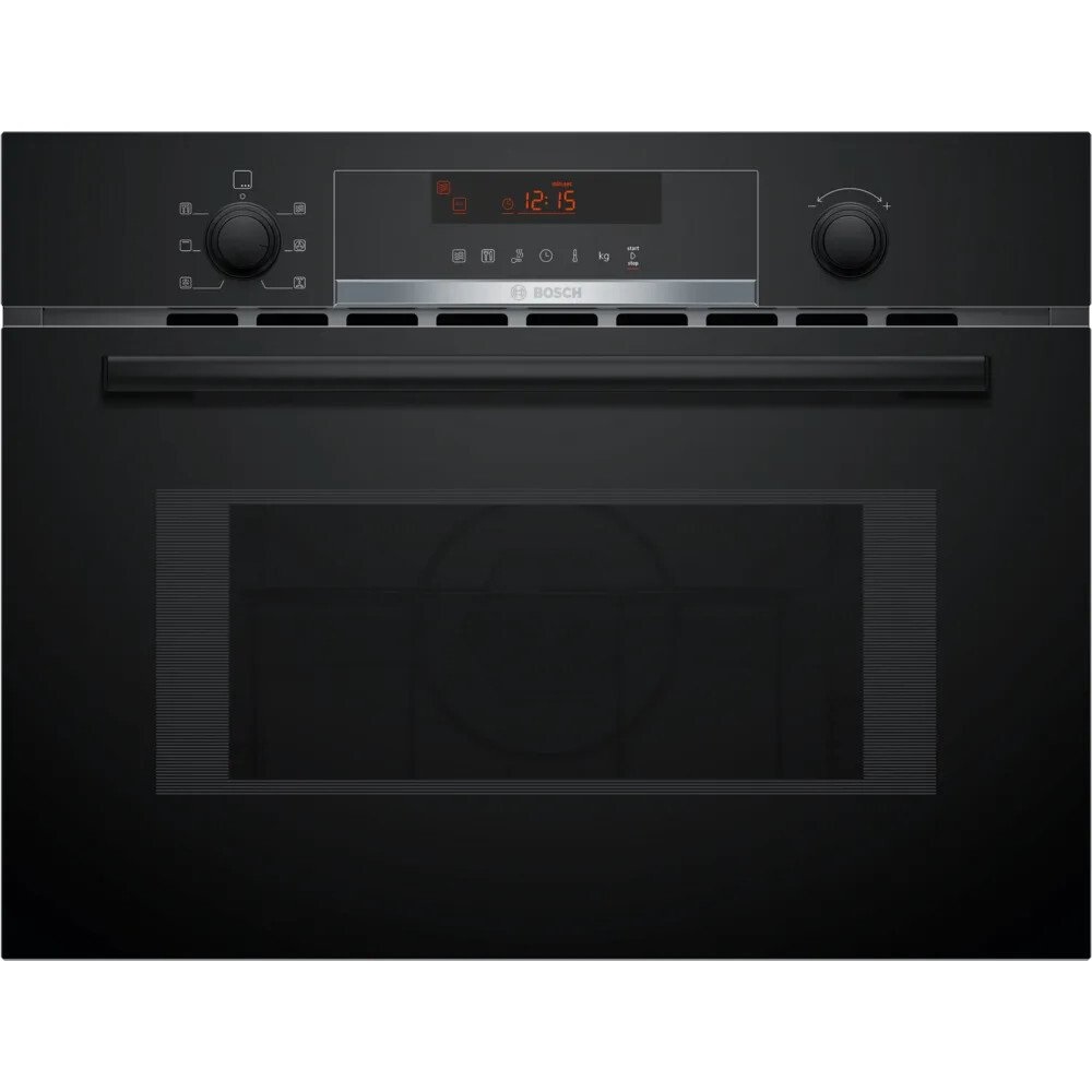 Bosch CMA583MB0B Series 4 Built-In Combination Microwave Oven with Hot Air – Black Bosch CMA583MB0B Series 4 Built-In Combination Microwave Oven with Hot Air – Black