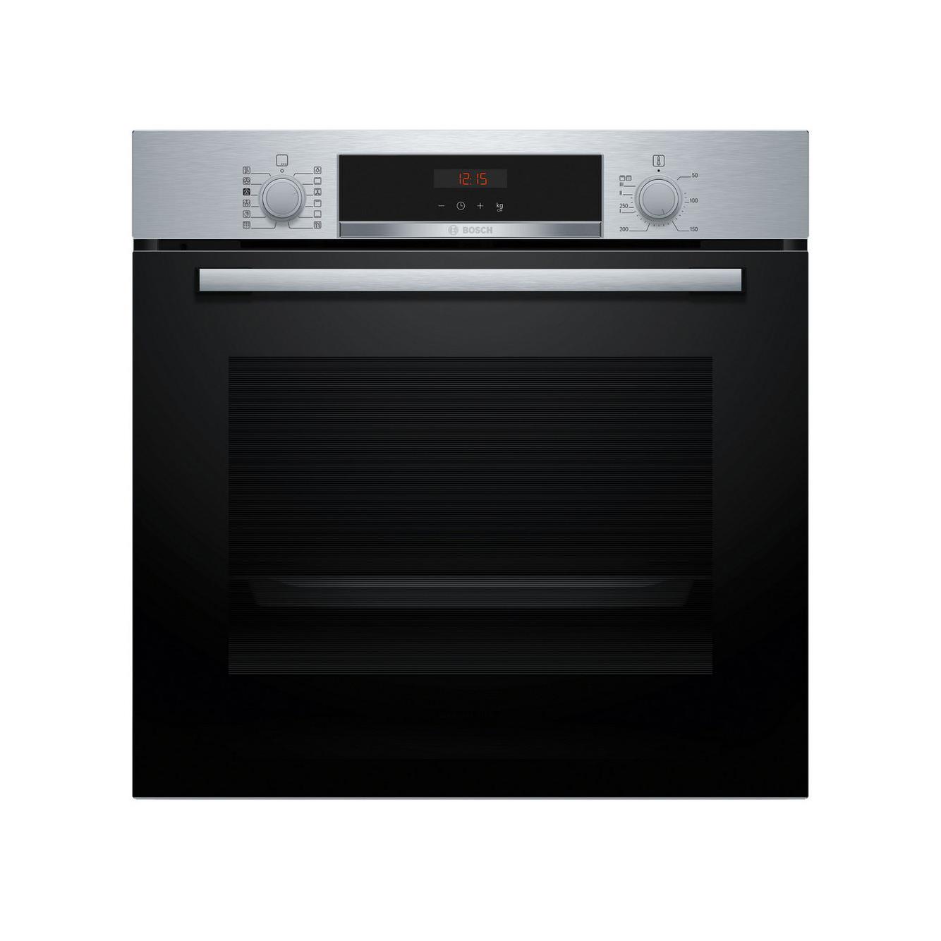 Bosch HQA574BS3B 59.4cm Built In Electric Single Oven - Stainless Steel