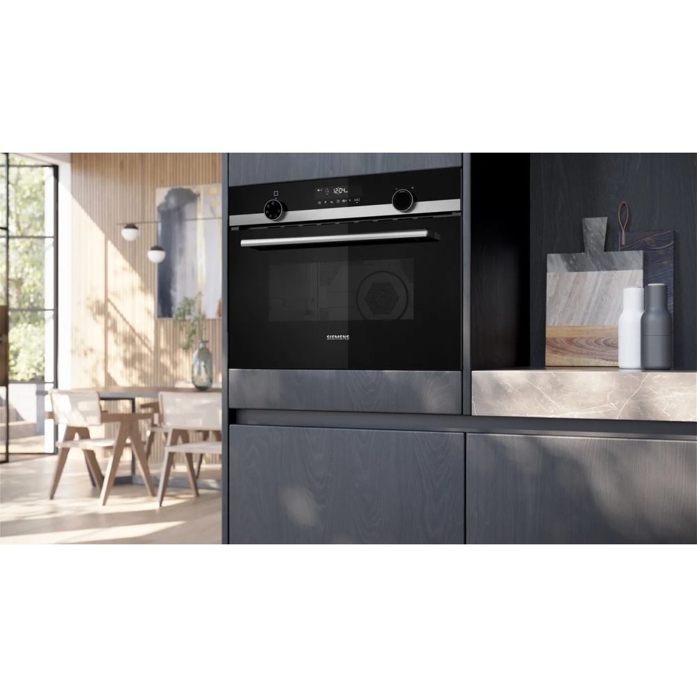 Siemens CM585AGS1B iQ500 Built-In Combination Microwave Oven - Stainless Steel - Image 3