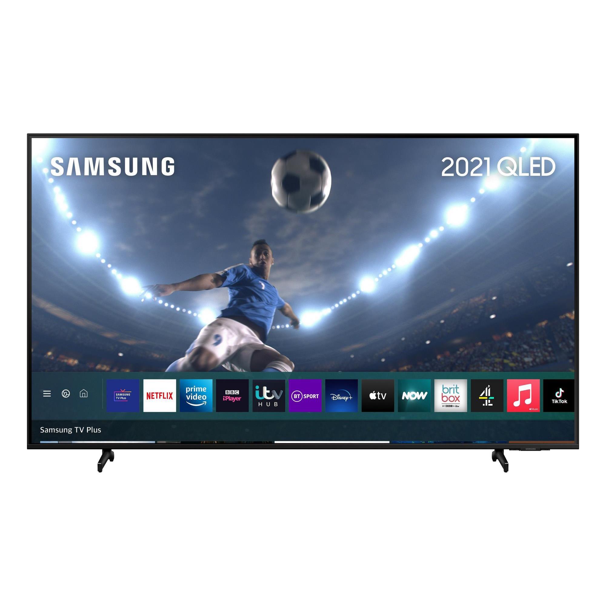 Samsung QE43Q60AAUXXU 43" 4K Ultra HD QLED Smart TV - Image 1 Samsung QE43Q60AAUXXU 43" 4K Ultra HD QLED Smart TV - Image 1