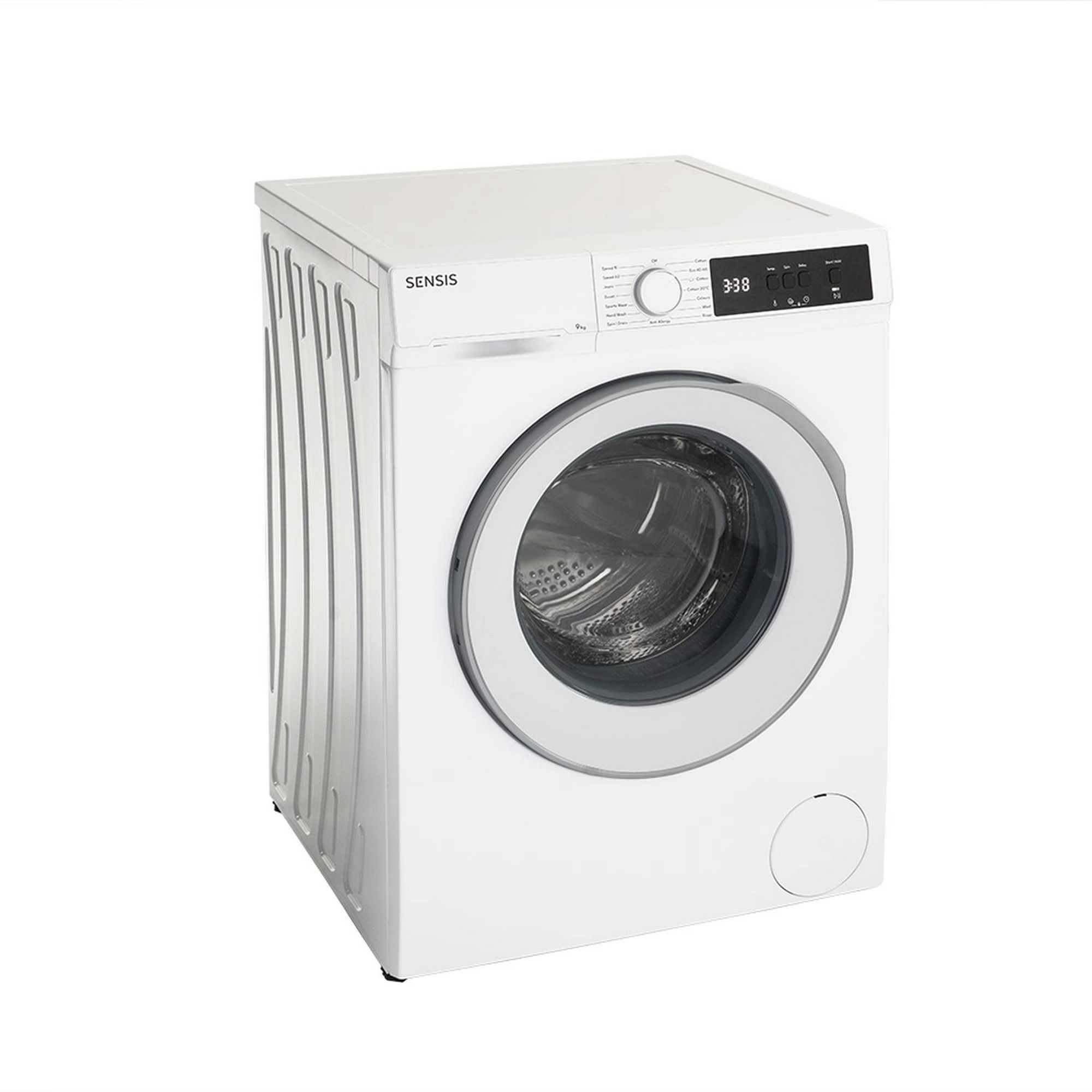 Sensis WMF01914AW 9kg 1400 Spin Washing Machine - White - Image 1